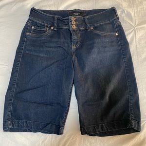 Torrid dark wash bermuda shorts